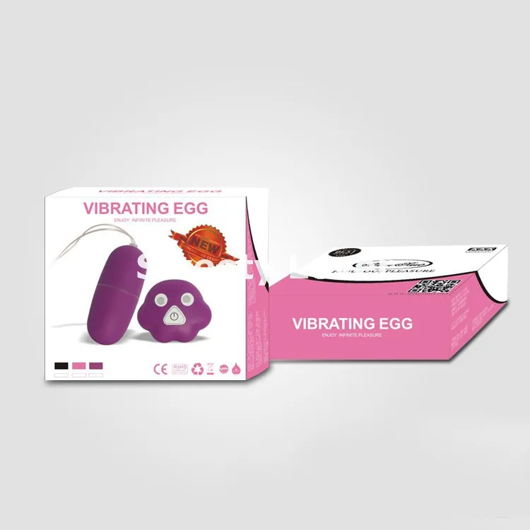 Яйцо вибратор новый роскошный 20 скоростей мини пульт дистанционного управления
