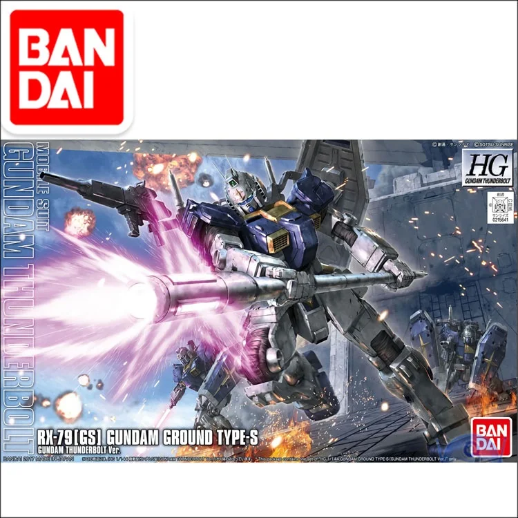 Оригинальная модель Gundam THUNDERBOLT HG 1/144 HGUC RX 79[GS]|Наборы для сборки моделей| |
