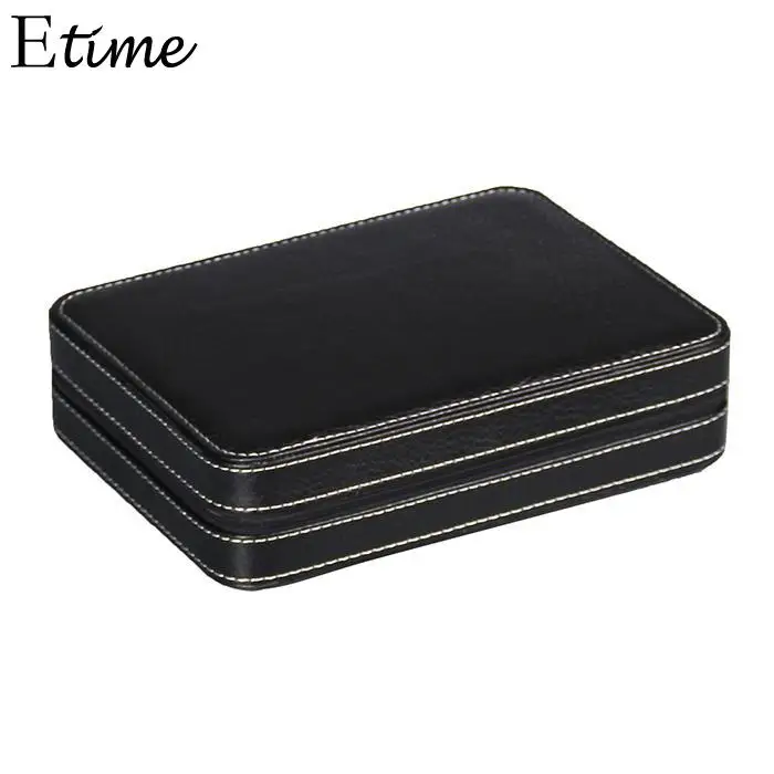8 решеток из искусственной кожи коробка для часов держатель органайзер подставка