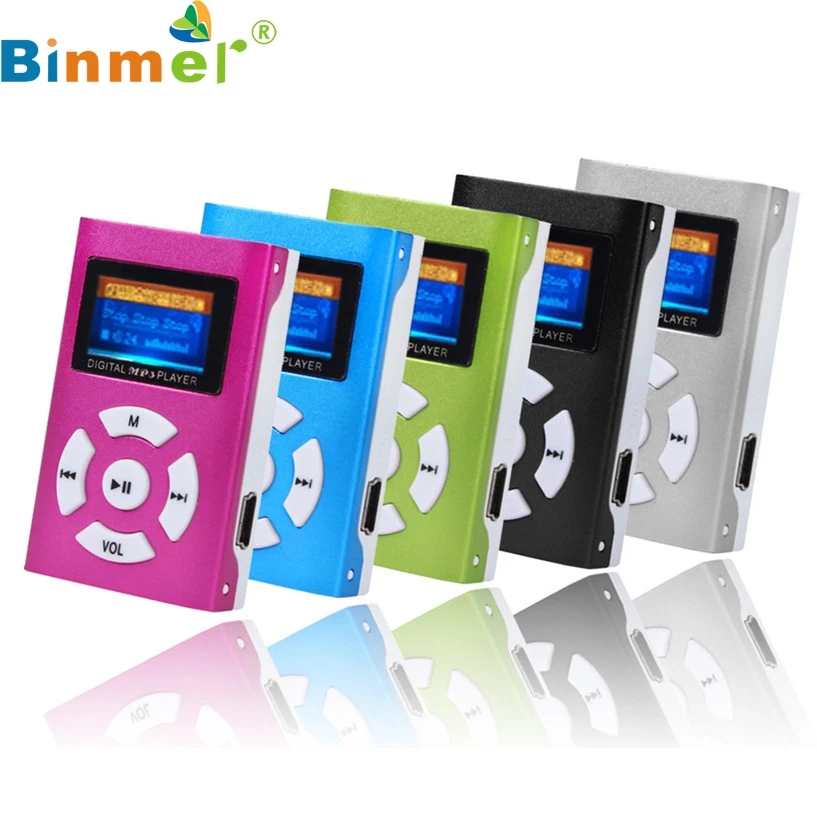 Binmer A18 Mecall горячая Распродажа USB мини MP3 плеер ЖК экран Поддержка 32 ГБ Micro SD TF карта