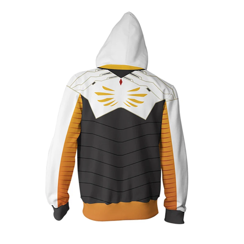 Новые толстовки с капюшоном Genji DV. a Mercy на молнии легкие свободные кофты крутой