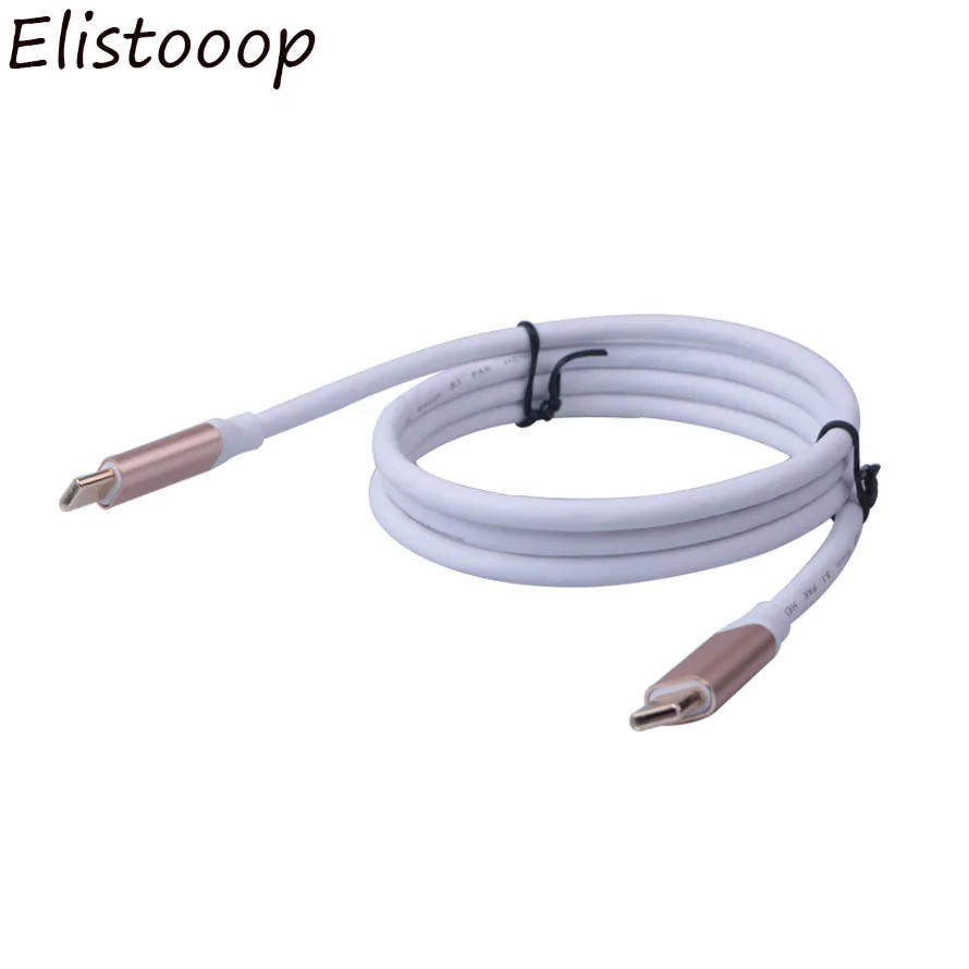 Elitooop USB Type C к кабель Реверсивный разъем для мобильного телефона Зарядка и