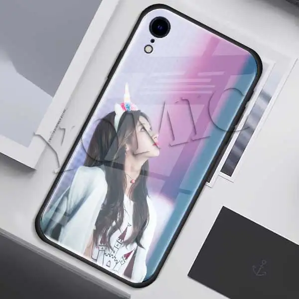006 Чехол Twice Mina Momo Kpop из закаленного стекла для Apple iPhone XR 7 8 6 6S Plus X XS MAX, чехол для сотового телефона - Цвет: 006