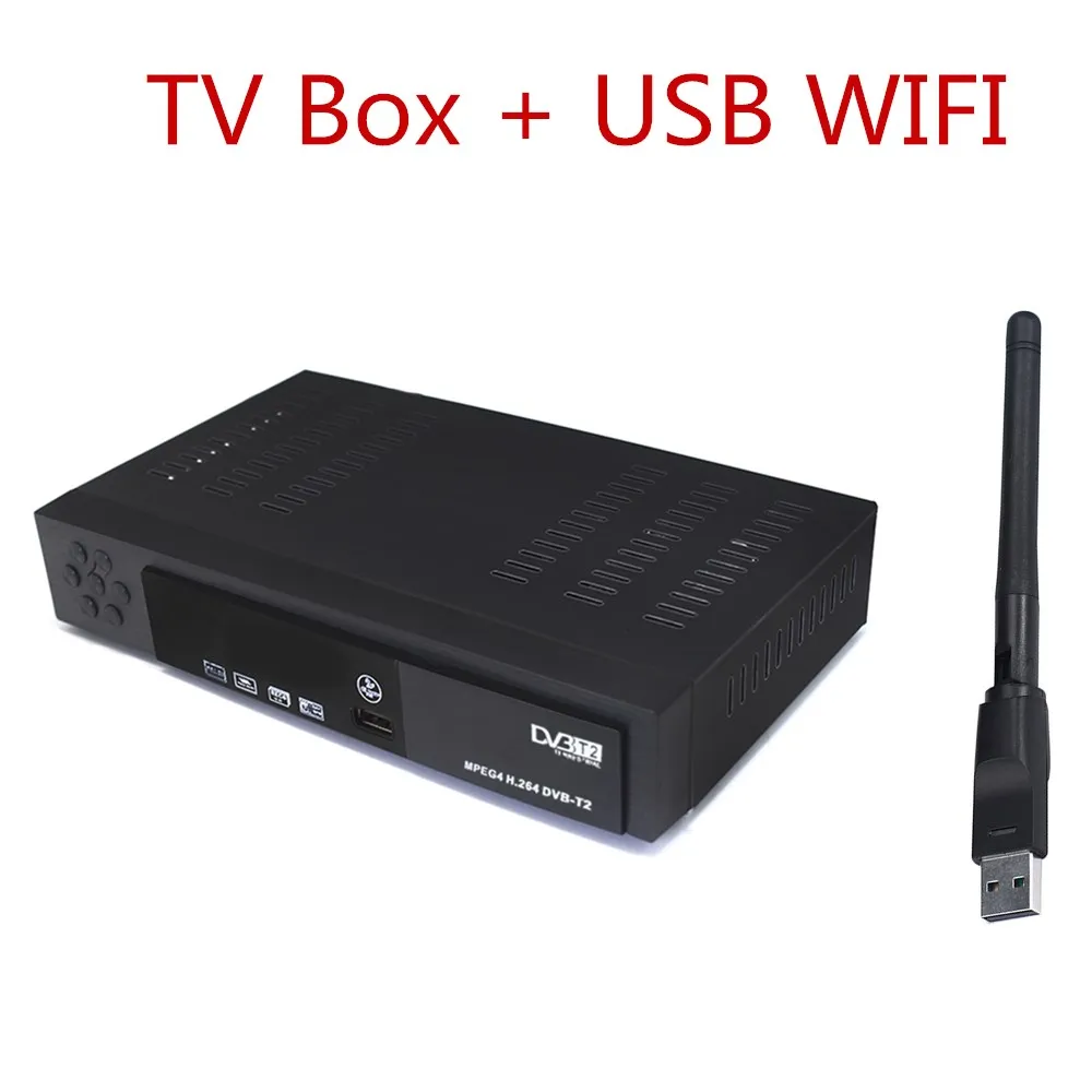DVB- WIFI7601 DVB-T2 USB 2,0 HD цифровой эфирный ТВ приемник DVB T2 телеприставка пропускная способность DVB-T H.264 MPEG-4/2 Стандартный ТВ-тюнер - Цвет: DVB- WIFI7601