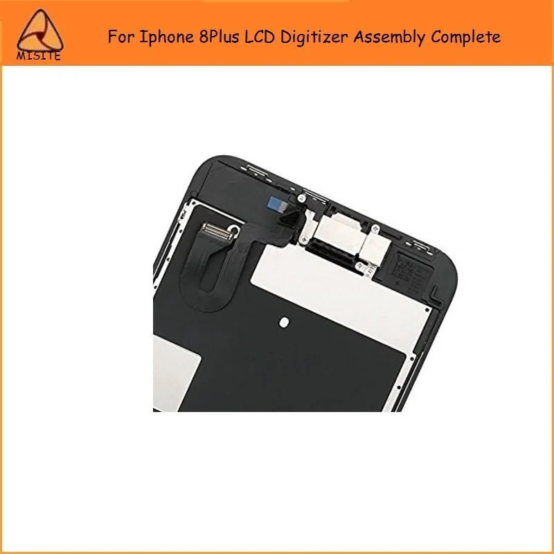 

5PCS/LOT i8 Plus LCD Assembly Complete for Iphone 8Plus LCD Digitizer Assembly+Front Camera Flex+Earspeaker+LCD Backplate Flex