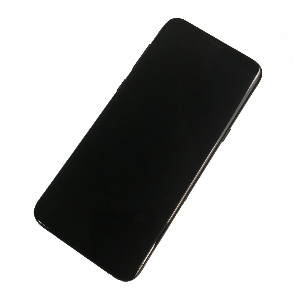 Для samsung Galaxy S8 Plus G955 G955F G955A G955T G9550 ЖК-дисплей протестированный рабочий сенсорный экран рамка в сборе