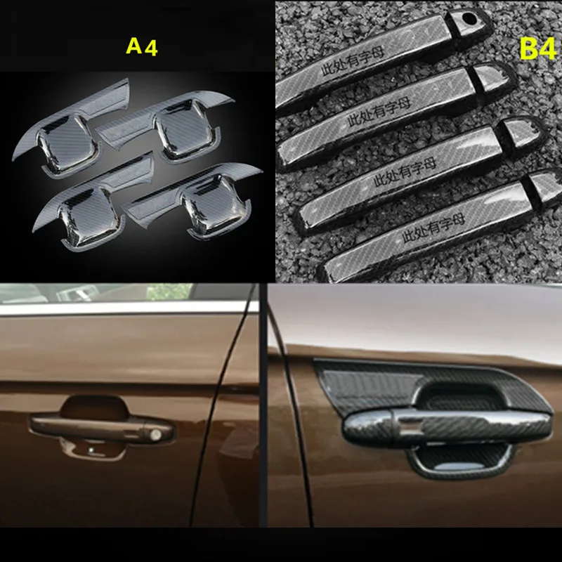 A4B4 Для Geely Atlas, Boyue, NL3, SUV, Proton X70, Emgrand X7 Sports, крышка ручки двери автомобиля, чаша двери автомобиля - Название цвета: A4B4