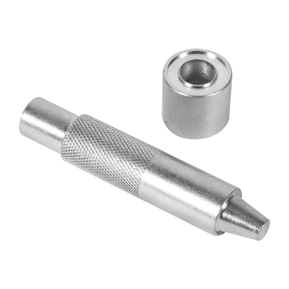 Пробойник для кожи и орудие стропки прорубки отверстия тканого оконного