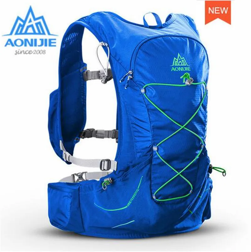 AONIJIE 15L Открытый легкий гидратационный походный рюкзак жилет марафон для бега Велоспорт рюкзак для 3л сумка для воды для мужчин и женщин