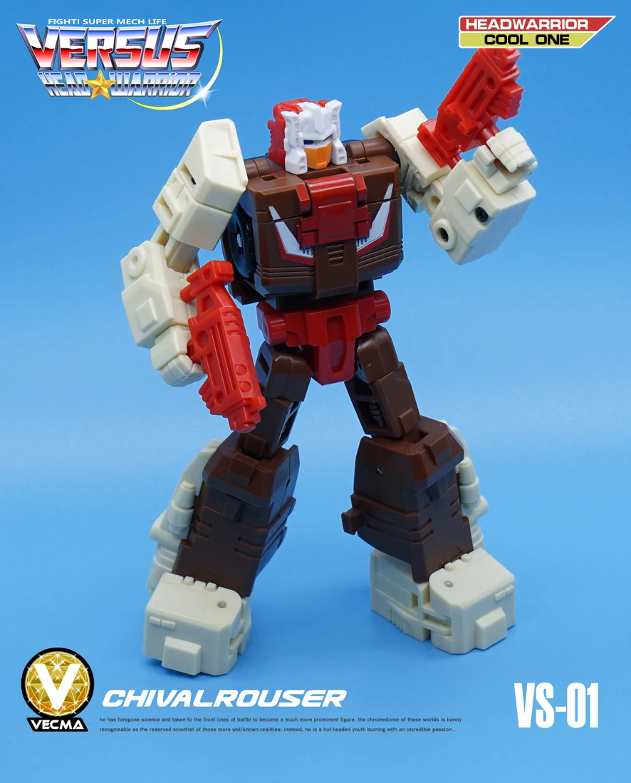 Трансформация головных уборов mft VS-02 VS02 Weirdwolf Cupola CHROMEDOME фигурка игрушки