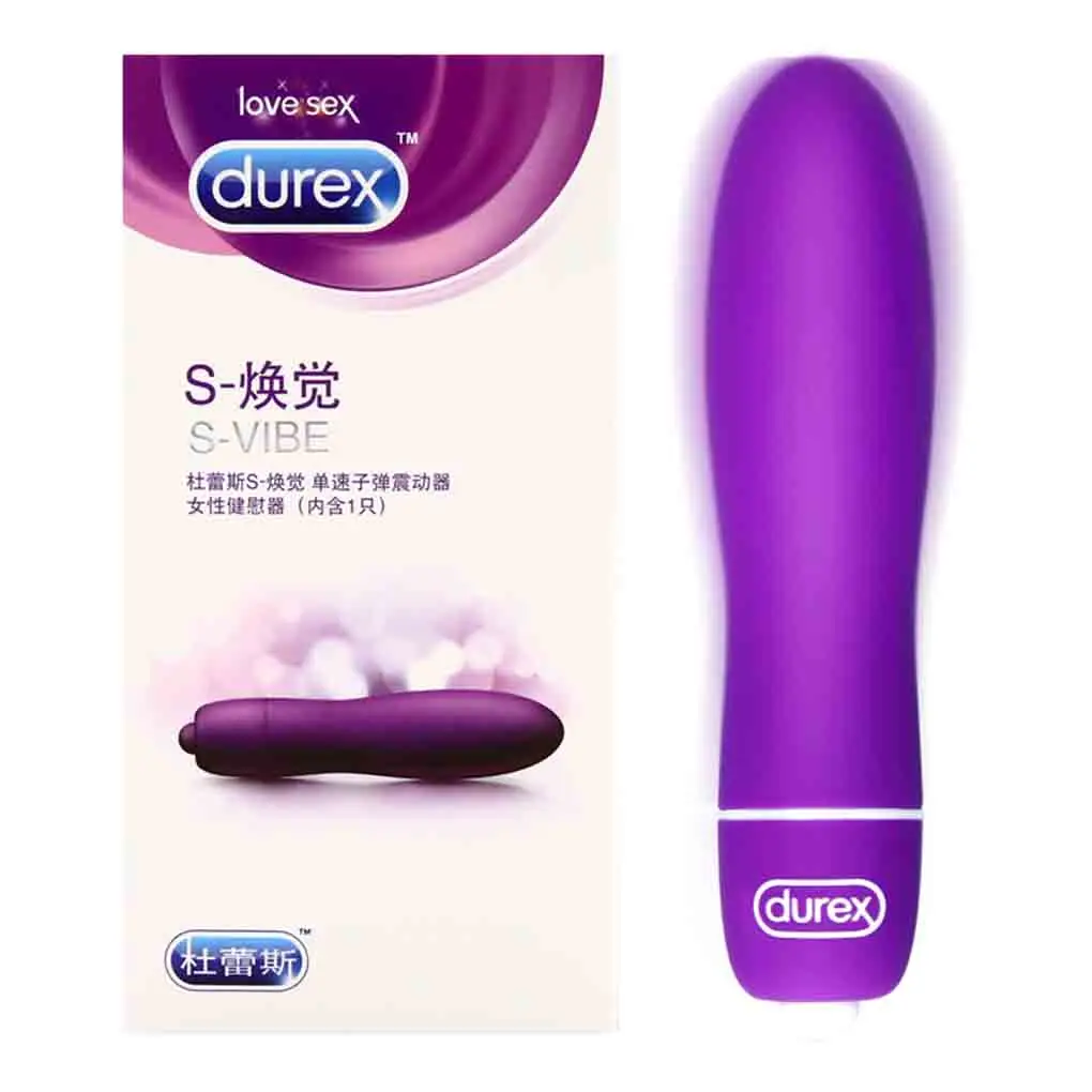 Женские Пары Durex односкоростной вибратор яйцо Стимулятор точки G вагинальный