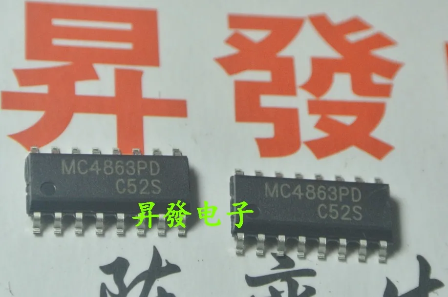 5 шт./лот MC4863PD TC4863SB CS4863 LM4863 SOP 16 в наличии|p p|c c |