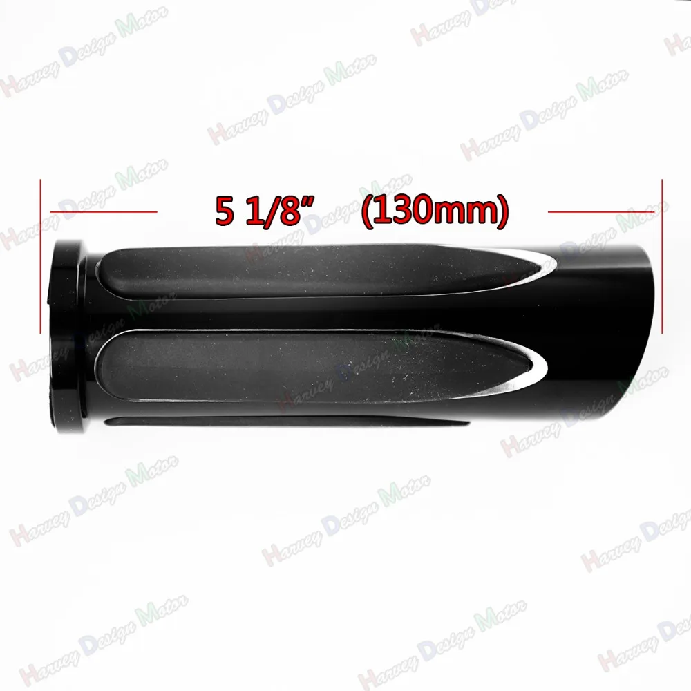 Мягкие удобные черные ручки с мелким вырезом набор ручек для туризма Sportster Dyna 883