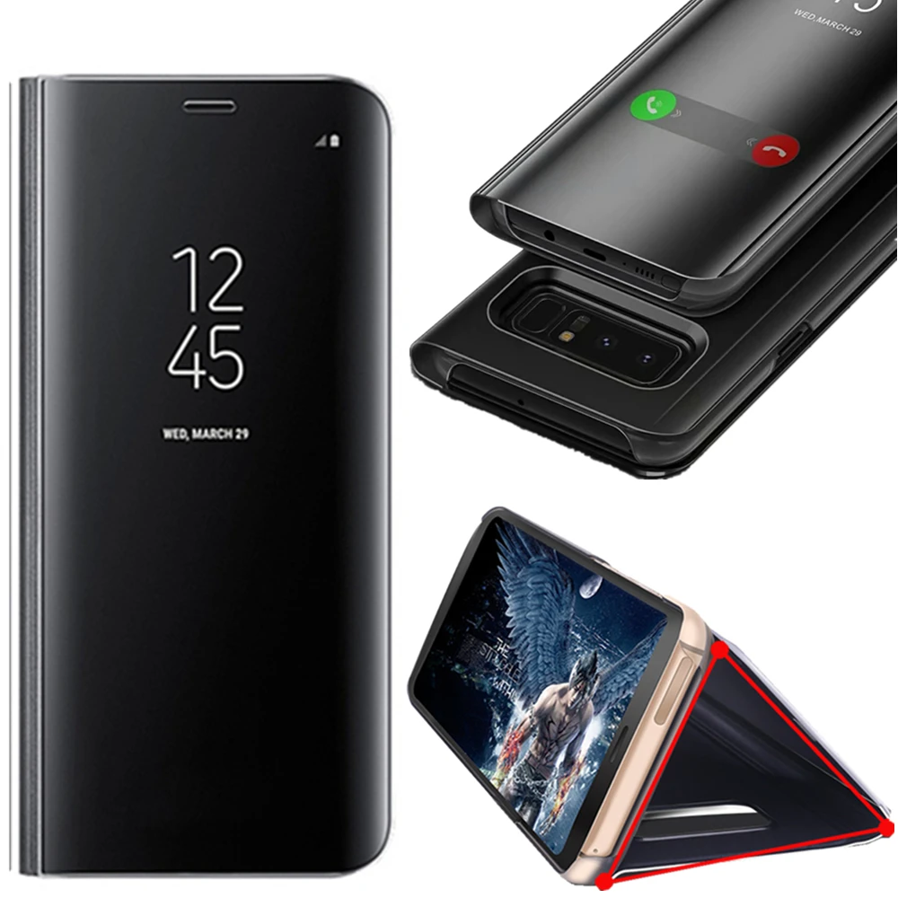 Smart Mirror Flip Case For Samsung Galaxy J Series J6 J7 J5 2017 J8 J4 J2 2018 prime Core 2015 2016 C10 C8 Cover case |