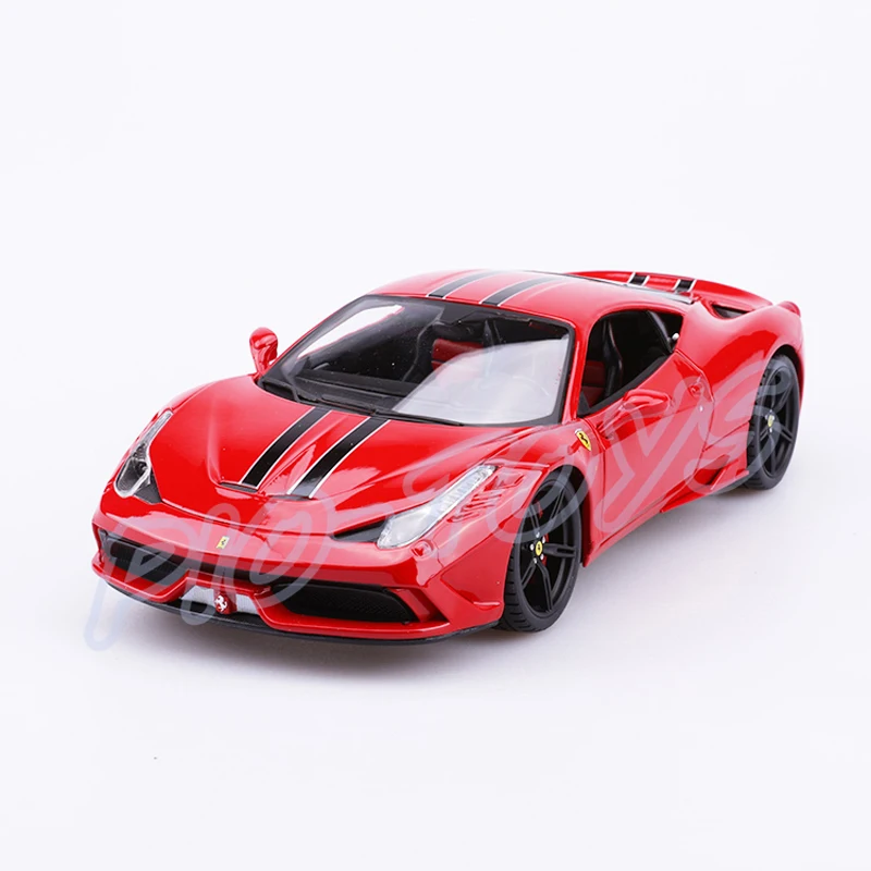 Новое поступление роскошный подарок 458 SP 1/18 сплав модель украшения автомобиля игрушки автомобили статические литье под давлением для взрослых фанатов любимый подарок предмет