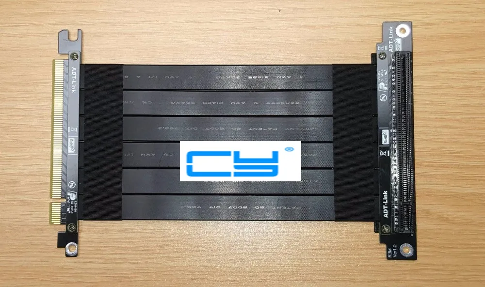 10 шт./16 PCI E 3 0x16 Гибкий плоский кабель ForCM VGA Кулер Мастер вертикальный держатель