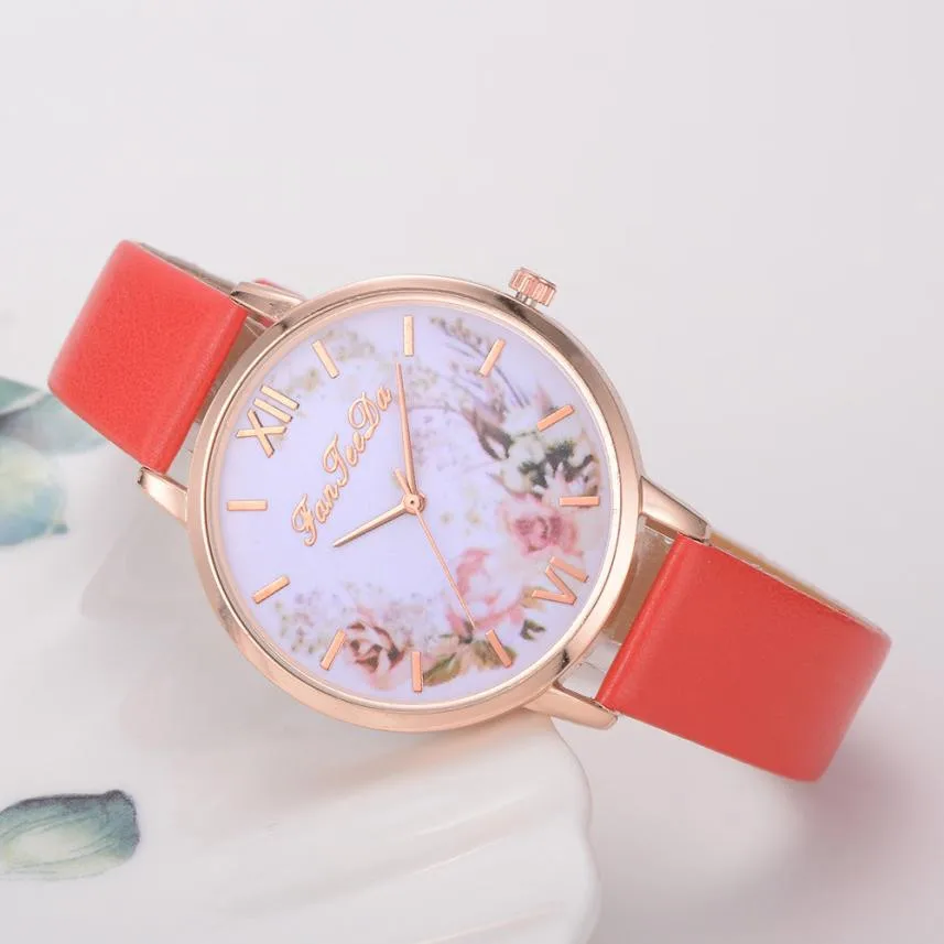 Модные кварцевые часы FanFeeDa женские повседневные reloj mujer элегантные Прямая