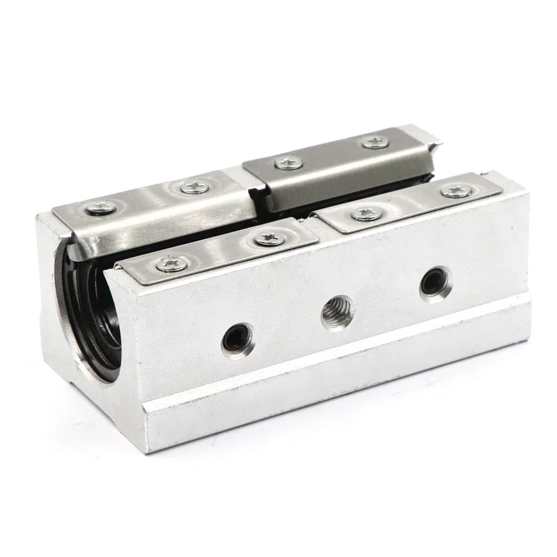 Расширенный линейный открытый алюминиевый Подшипник SBR16 20 25 30 LUU|Линейные