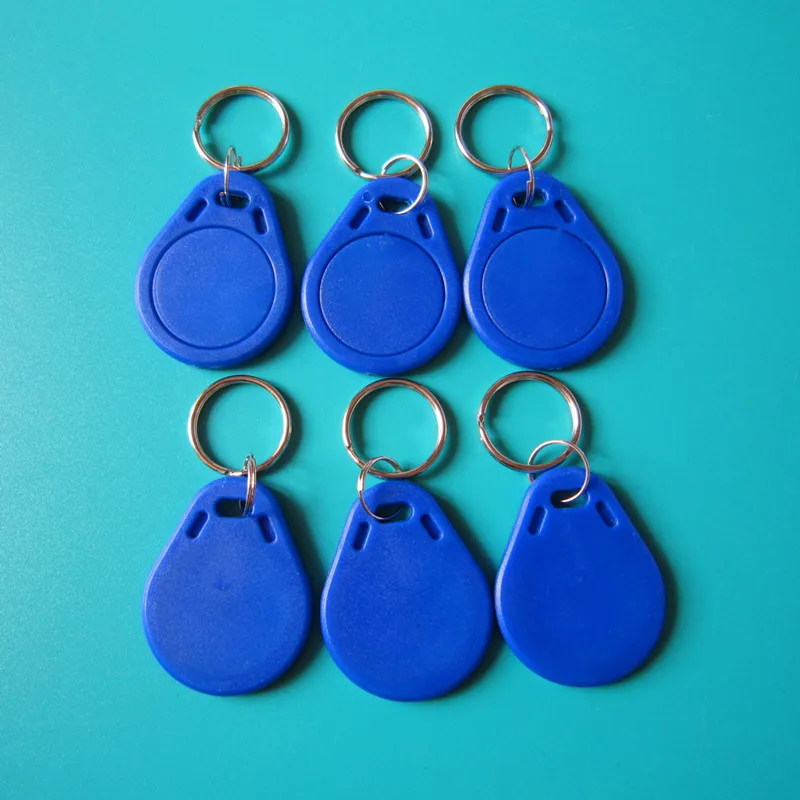 100 шт./лот 13 56 МГц rfid-брелок nfc-метка 1k работает с NFC-телефонами на базе Android