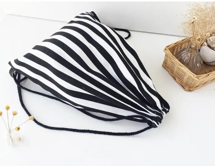 5 шт./лот рюкзаки на шнурках для девочек и мальчиков холщовая школьная сумка с 3D