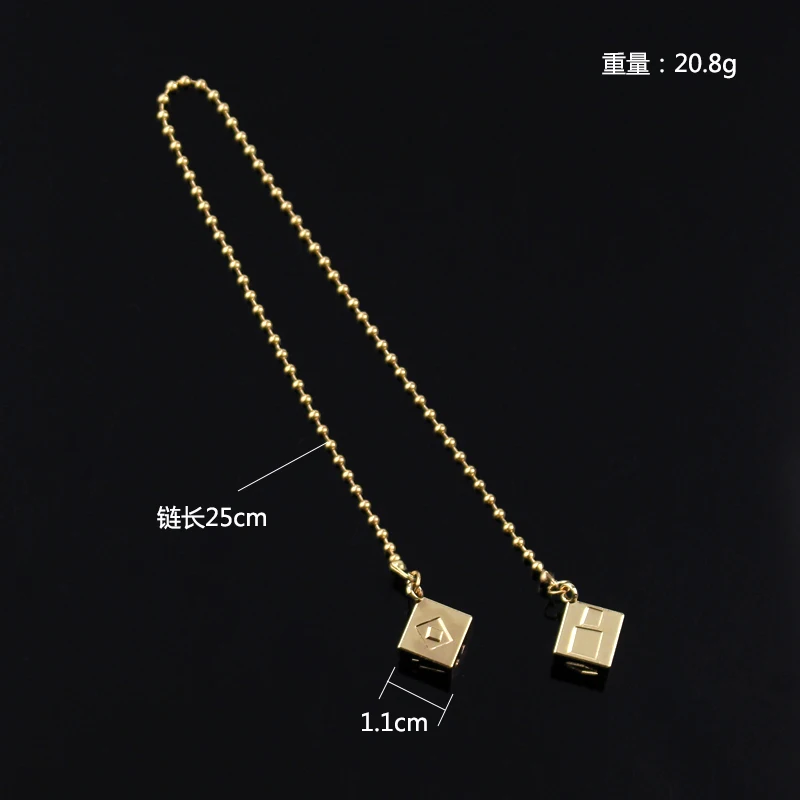 Hot Big Han Solo Lucky Dice Prop With Link Chain Bracelet Star Wars Car Mirror Ornaments Drop Shipping | Украшения и аксессуары