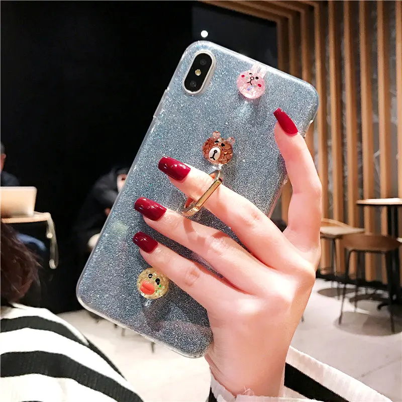 Блестящие чехлы для Sony Xperial XZ4 XZ3 XZ2 XZ1 Compact Mini XZ Premium XA2 C6 XA Ultra Plus L2 L1 C5 Z5 Z4 Z3 Z2 Z1