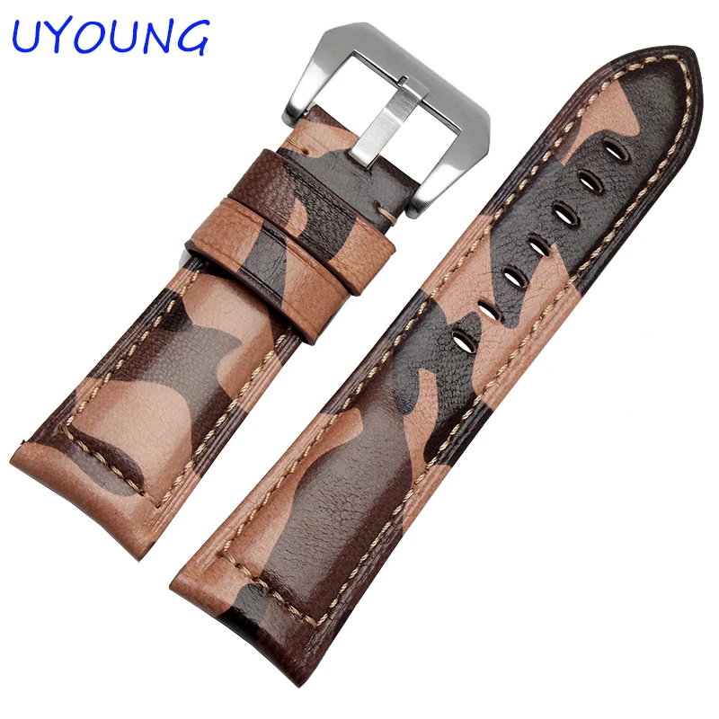 Качественный ремешок для часов из натуральной овечьей кожи Garmin Fenix 1 2 3 уличные