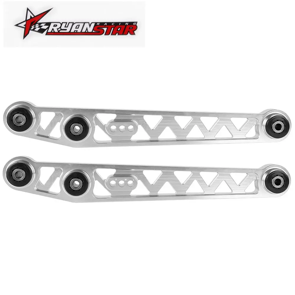 Серебряная заготовка задние нижние рычаги управления LCA подходит для 1996 2000 Honda Civic