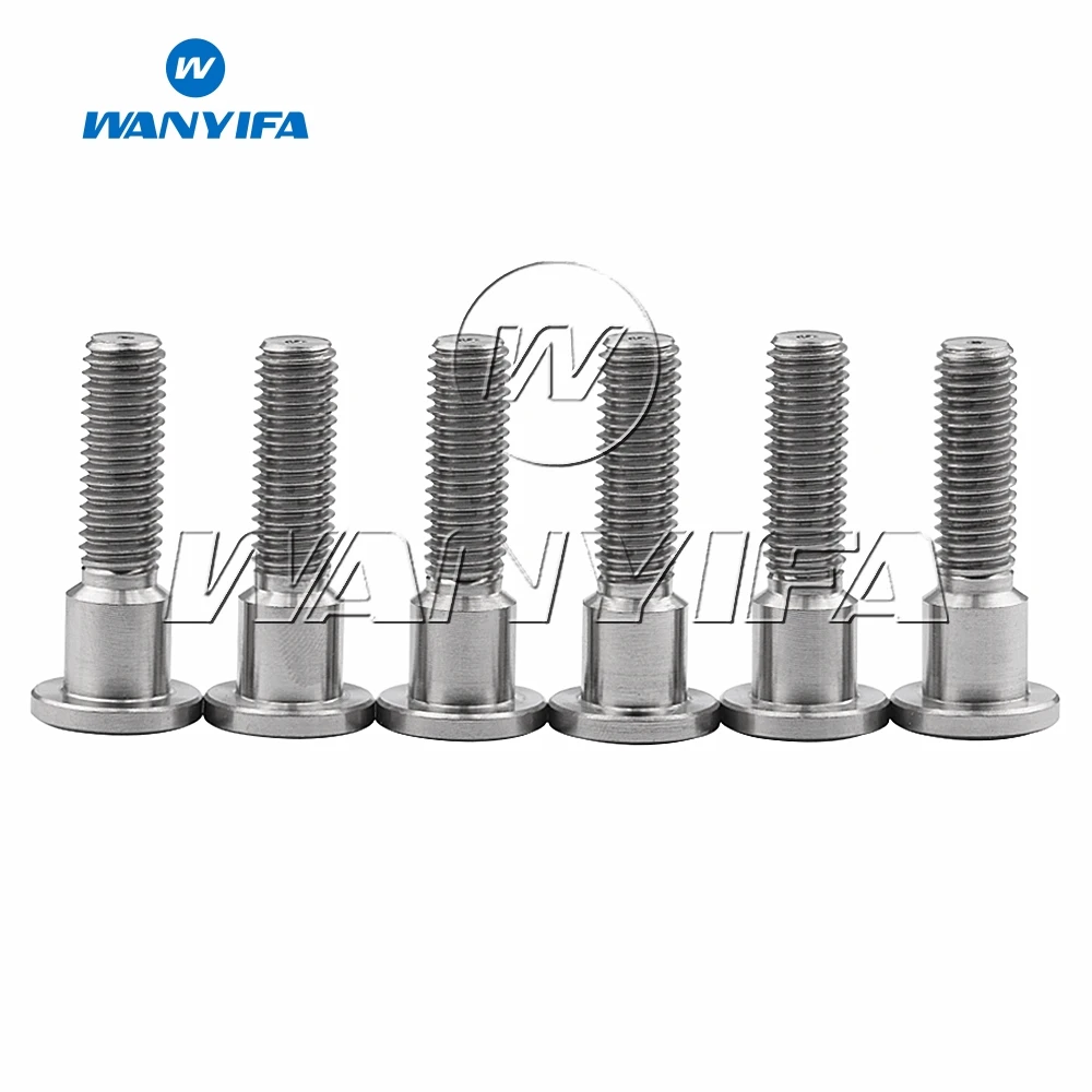 Wanifa Титановые Болты Винты M8x33mm для Suzuki дисковый тормозной ротор Аксессуары для велосипеда 6 шт