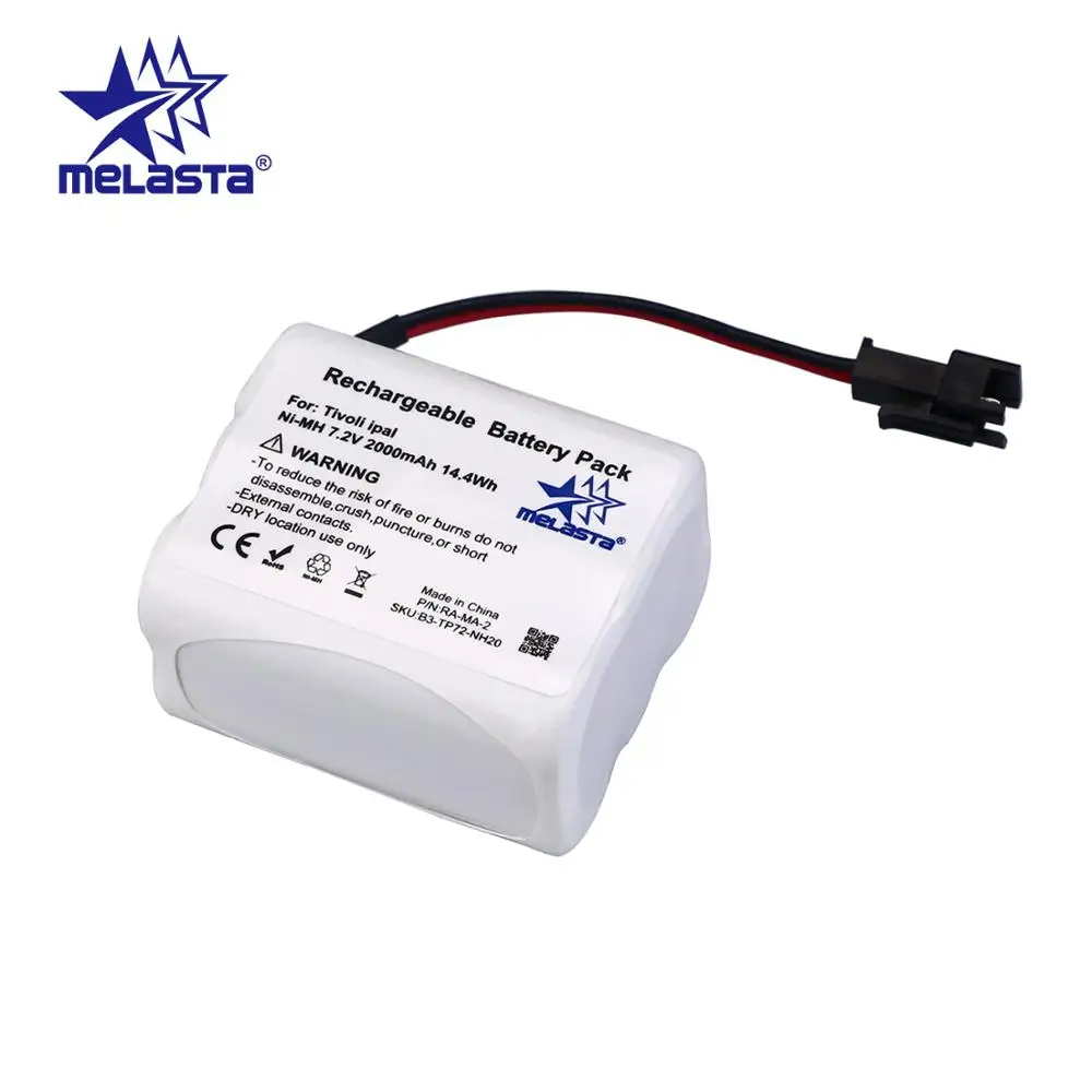 Аккумулятор для радио MELASTA 7 2 V 2000mAh NiMH аккумулятор Tivoli PAL/iPAL Radio (MA 1 MA 3