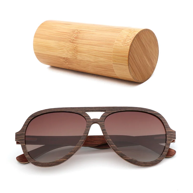 bamboo box Новые Ретро Модные поляризационные солнцезащитные очки пляжные для отдыха путешествия мужские спортивные солнцезащитные очки тонкие деревянные очки женские солнцезащитные очки - Цвет линз: bamboo box