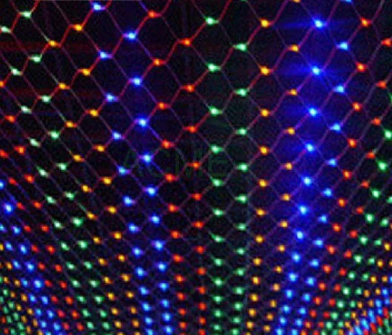 Рождественские светодиодные гирлянды новогодние 4x6m 750 SMDs водонепроницаемые