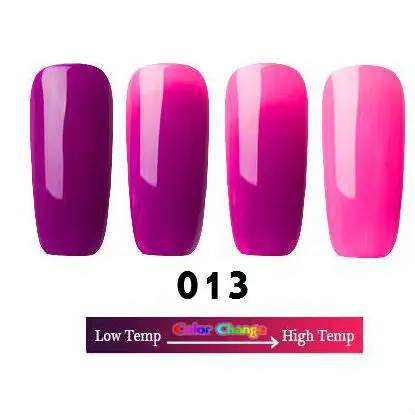 013 LULAA, 18 цветов, Термальный Гель-лак для ногтей, меняющий температуру, отмачивается, УФ-Гель-лак хамелеон, светодиодный Гель-лак для ногтей - Цвет: 013