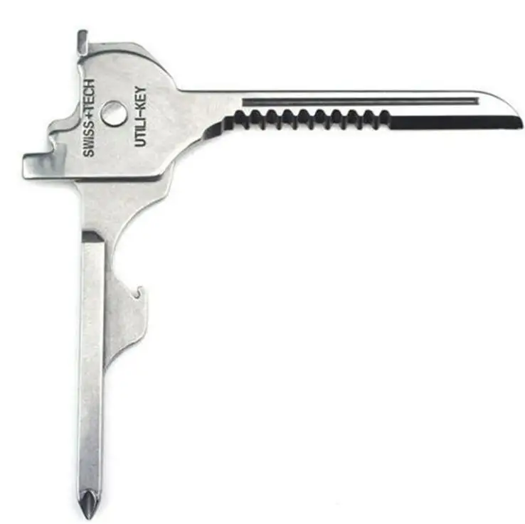 2 шт. 6 в 1 Utili Key многофункциональные ключи нож из нержавеющей стали для