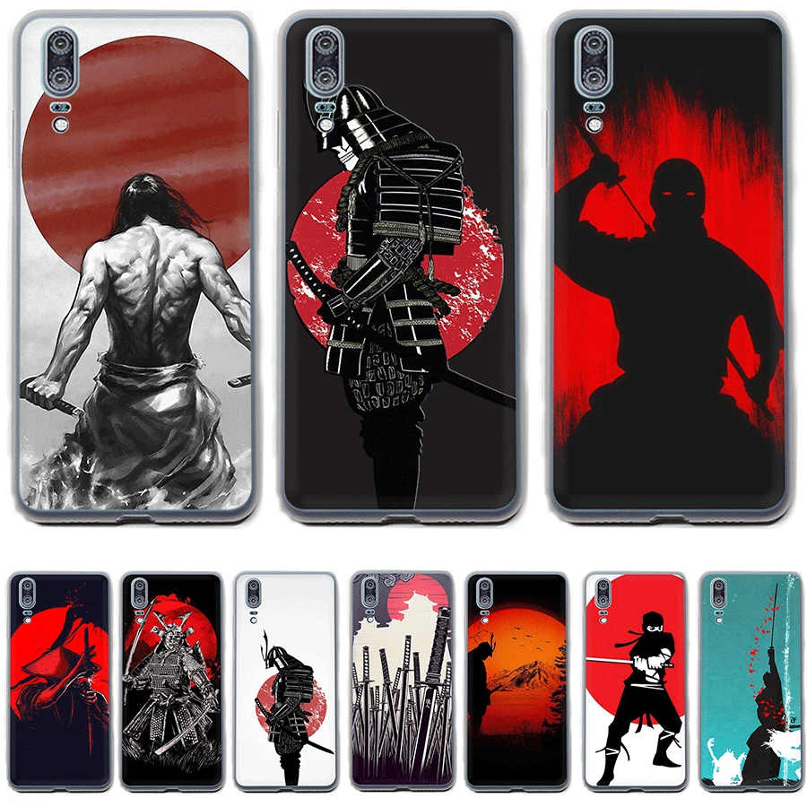 Чехол для телефона Japan The Samurai Ninja Mate 10 20 Pro Lite Nova 2i 2 3 4 4i Защита