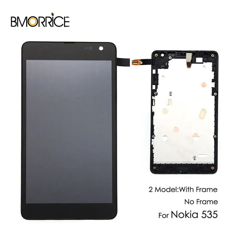 Оригинальный ЖК дисплей для Nokia Lumia 535 N535 RM 1090 2S сенсорный экран дигитайзер полная