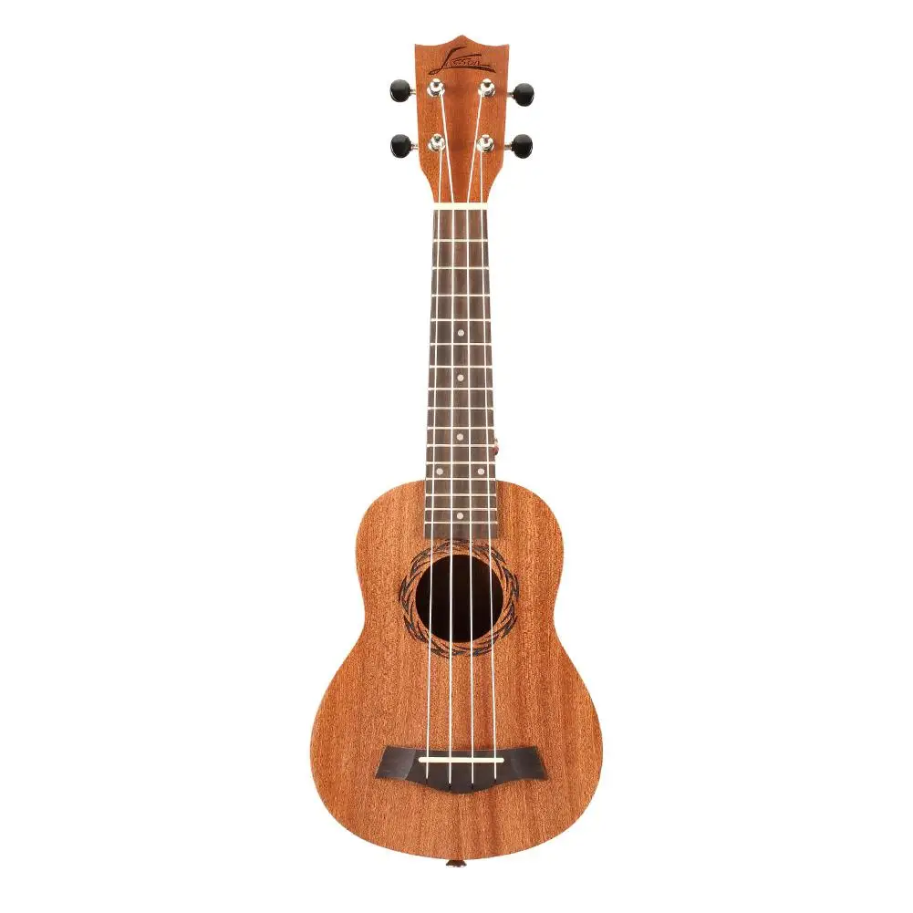 Гавайская гитара-укулеле Sapele Rosewood 4 струны 15 ладов сопрано Подарочные
