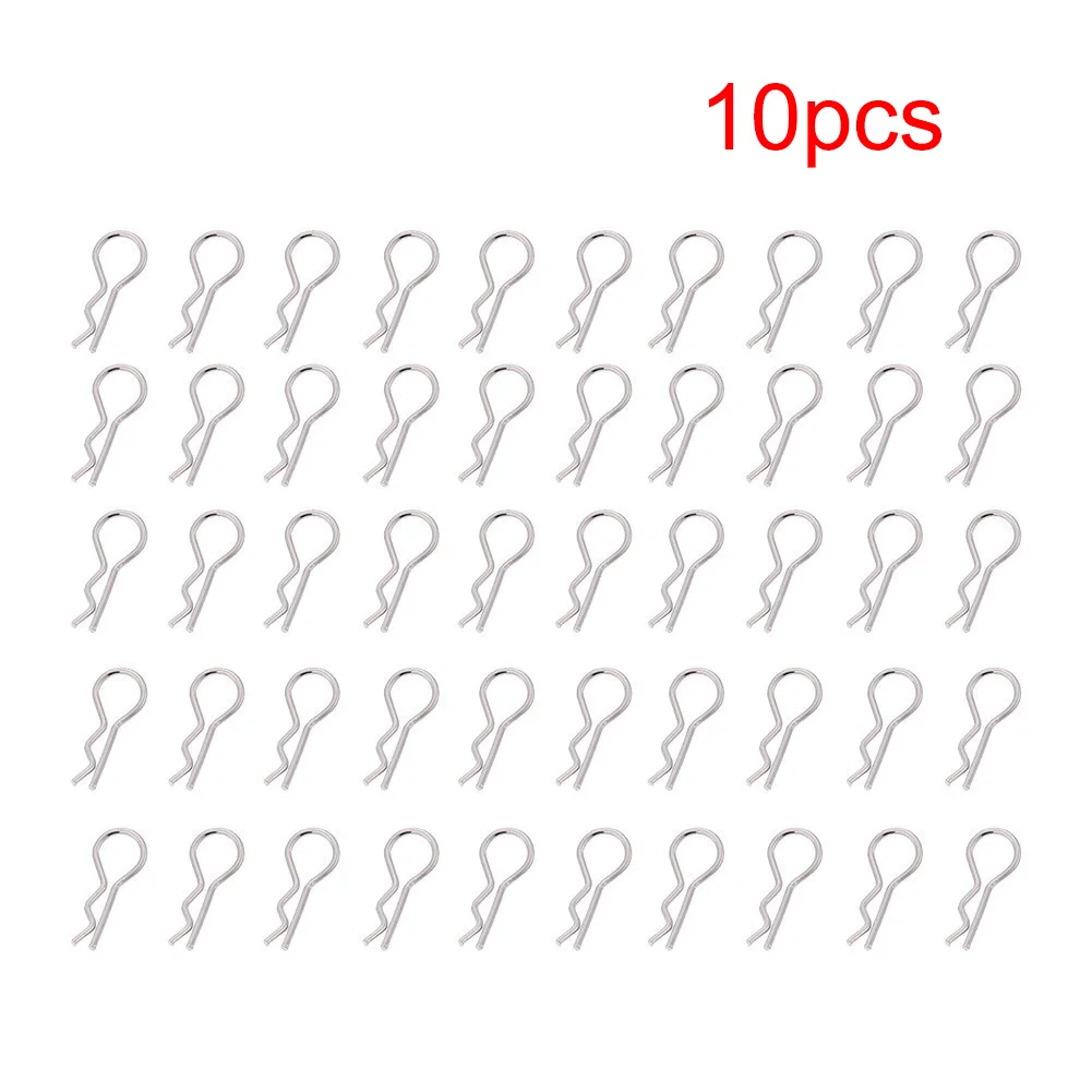 10 шт. R type зажимы для корпуса с алюминиевым креплением 1/10 RC автомобиля