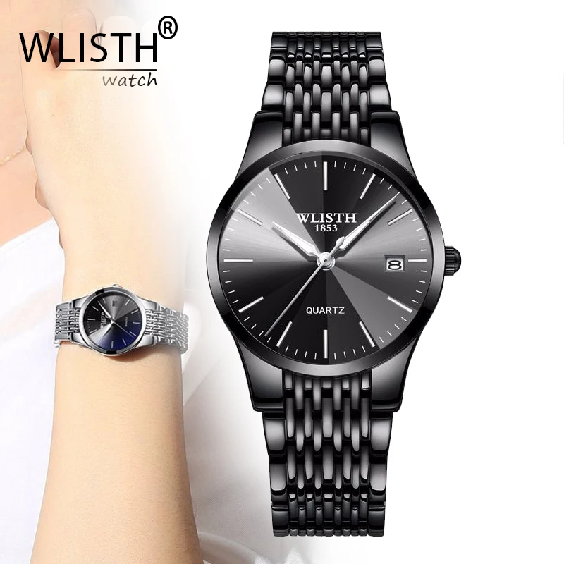 Часы наручные WLISTH женские кварцевые брендовые Роскошные водонепроницаемые