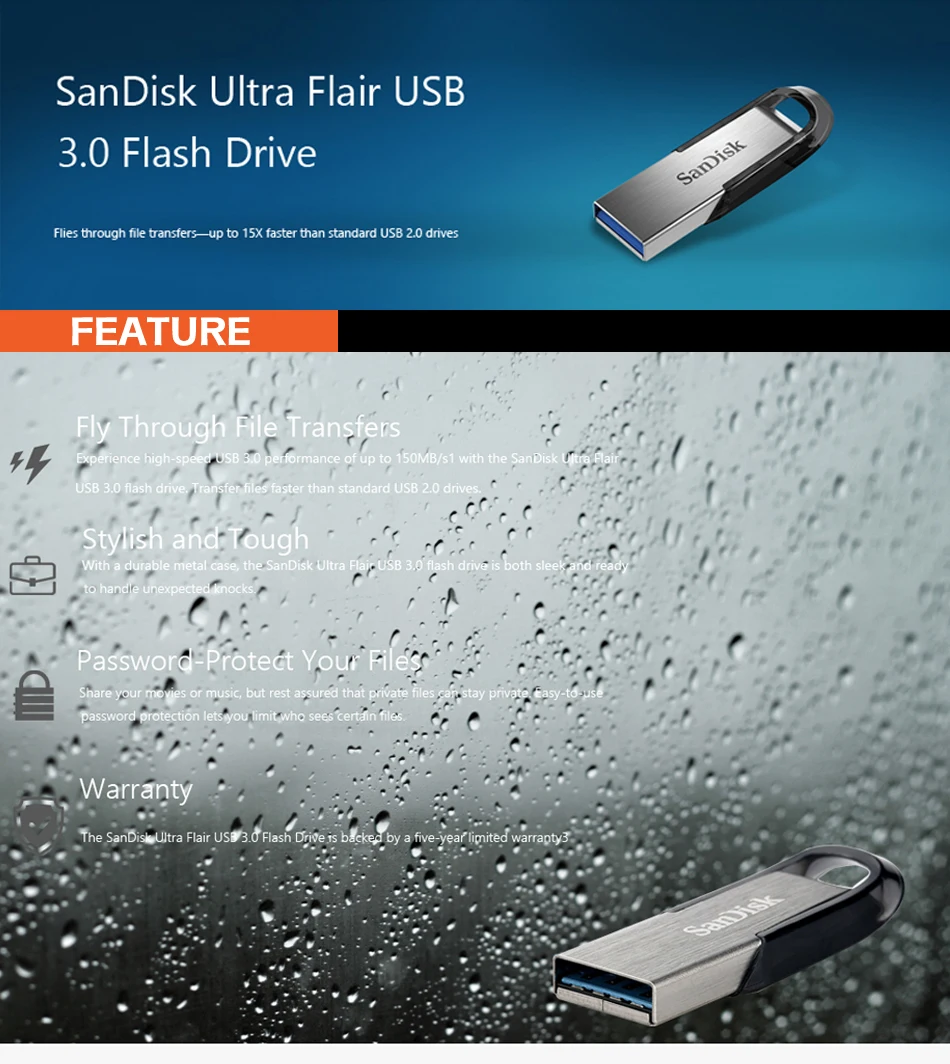 SanDisk usb flash Drive 64 ГБ 32 ГБ оперативной памяти, 16 Гб встроенной памяти, флеш-накопитель USB 3,0 Супер Скорость usb флеш-накопитель USB3.0 ручка дисков читать Скорость до 150 МБ/с