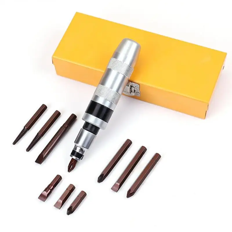 12 шт сверхмощный ударный Набор отверток многофункциональный Винт экстрактор