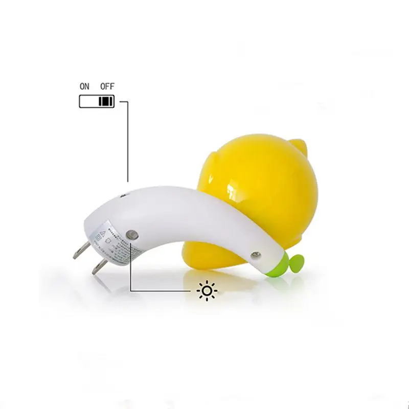 Светодиодные Интеллектуальные птица США Plug в детская Ночная ночник Сенсор