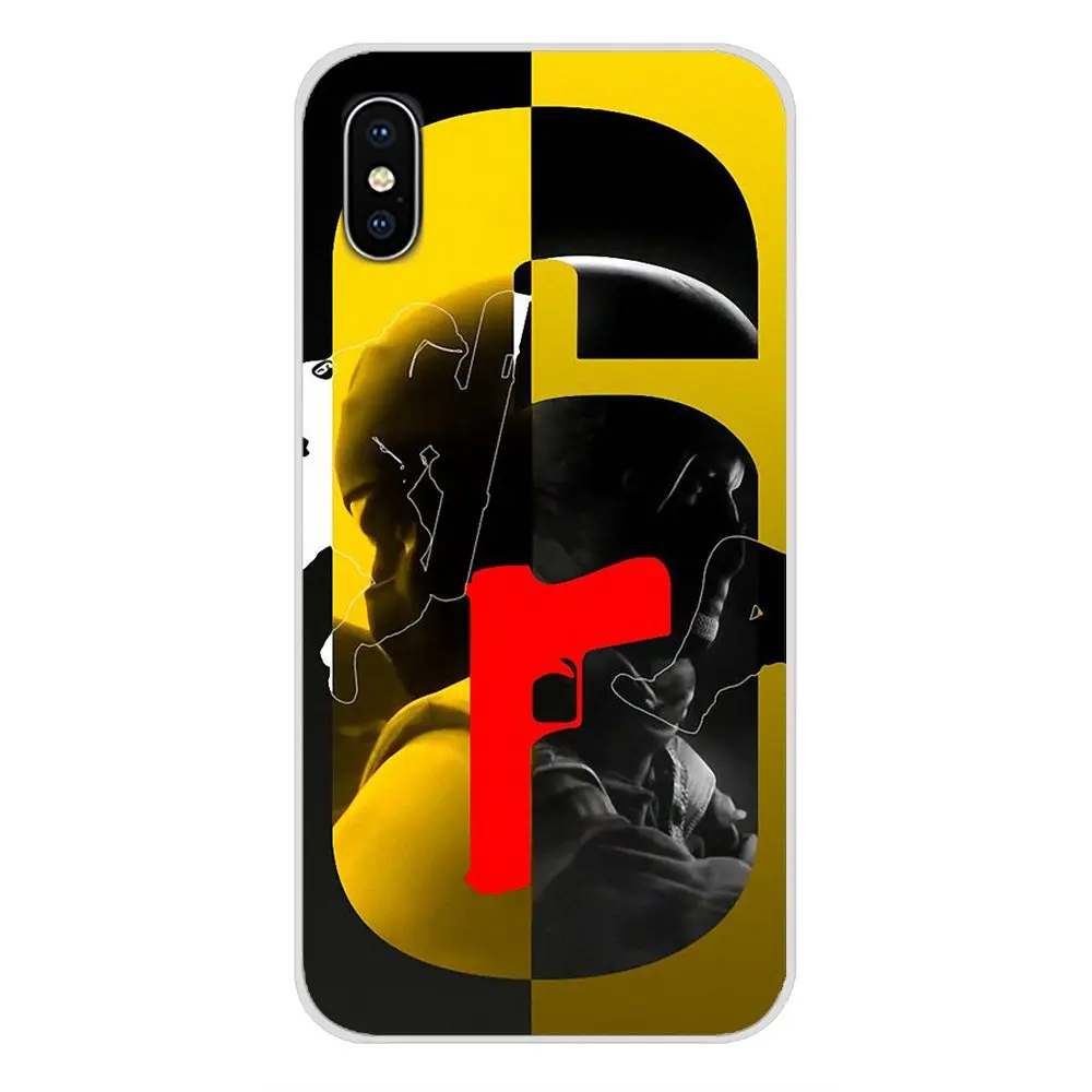 Аксессуары чехлы для телефонов rainbow six siege logo Xiaomi Redmi Note 6A MI8 Pro S2 A2 Lite Se MIx Max 2 3 Oneplus