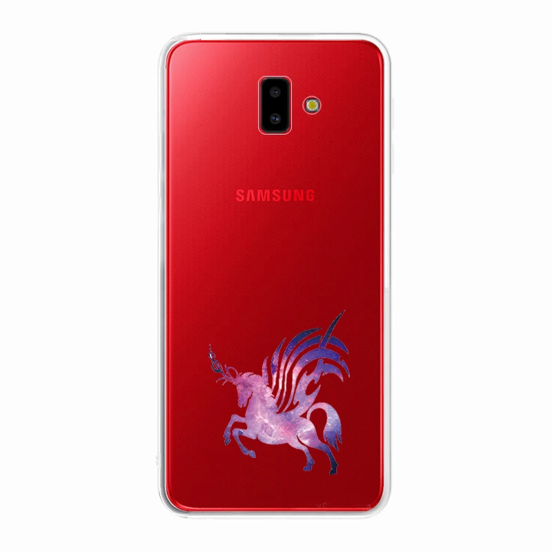 Мягкий силиконовый прозрачный ТПУ чехол для Samsung Galaxy J6 Plus J4 J7 J5 J3 2017 Прочный с