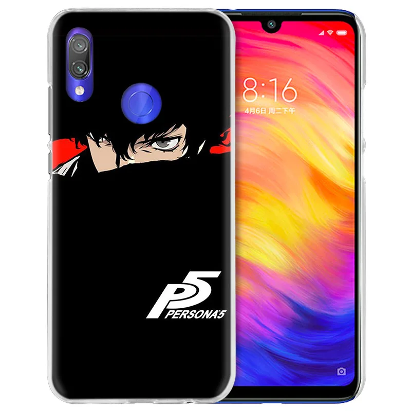 Чехол для телефона P5 Persona 5 аниме для Xiao mi Red mi Go Note 7 6 6A Pro S2 5 5A 4X mi A1 A2 9 mi x 3 5G 8 lite Play F1