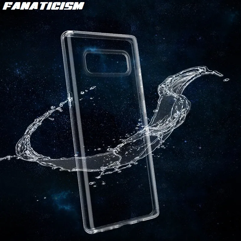 200 шт 1 2 мм мягкий ТПУ гелевый Прозрачный чехол для samsung Galaxy S7 Edge S8 S9 S10 Plus Мягкий