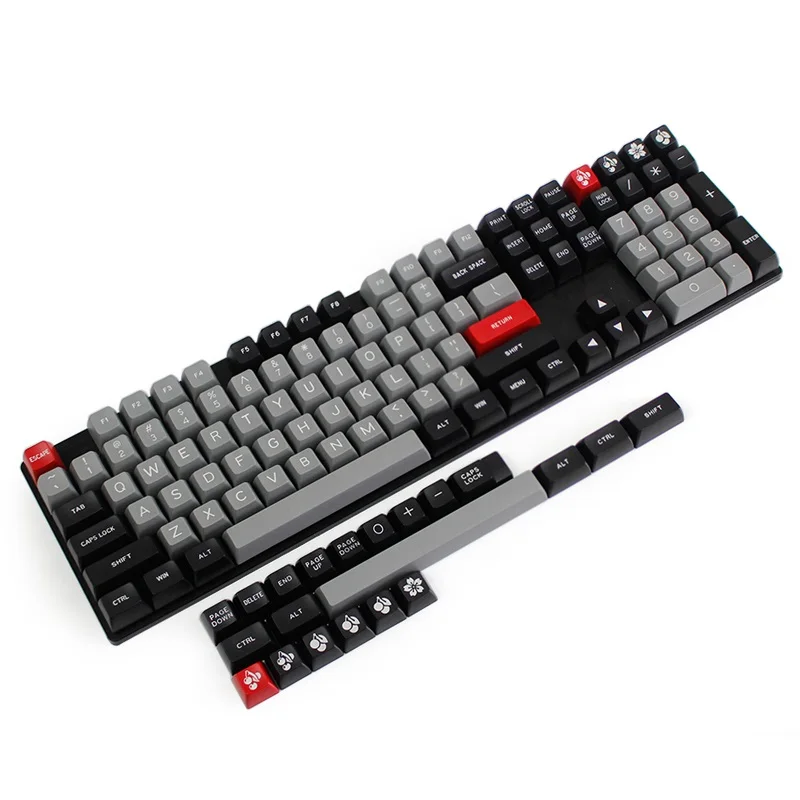 MAXKEY Portland MAXKEY Portland SA keycaps Doubleshot ABS 129 клавиш для Механическая клавиатура cherry mx - Цвет: MAXKEY Portland