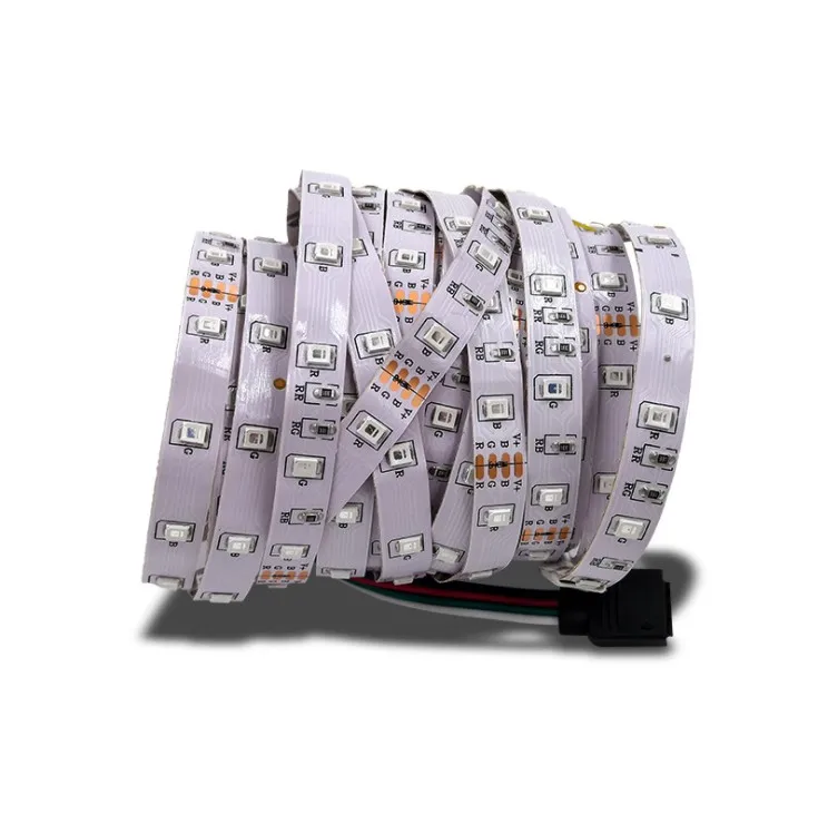 Focuslight RGB светодио дный полосы света 2835 DC12V 60 s/M гибкая освещение лента