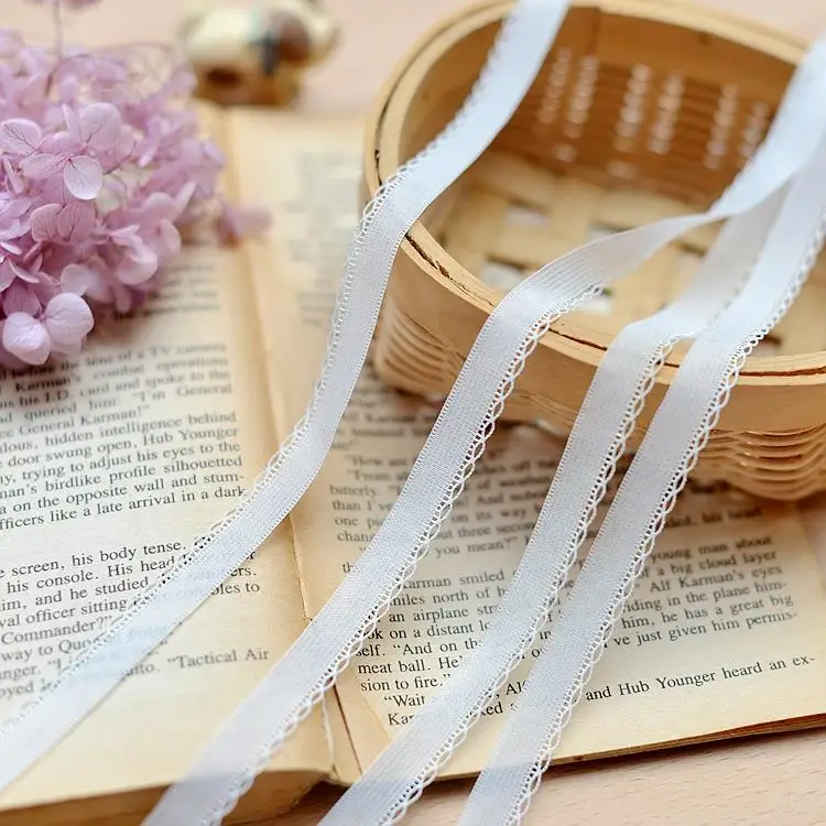 DIY Белое кружево полиэстер Кружева Кукла кружева аксессуары 2,5 см Ширина
