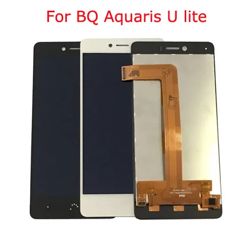 Для BQ Aquaris U/для U Plus/Aquaris lite ЖК-дисплей и сенсорный экран в сборе черный белый цвет с